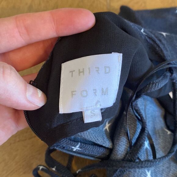 Third Form Navy Starry Eyes Jumpsuit Size Small - Picture 14 of 15